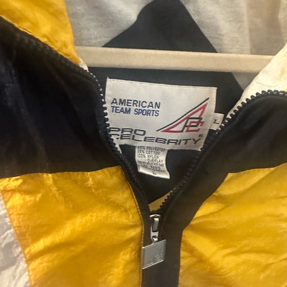 Pro Player Black, Yellow, and White Windbreaker - Picture 2 of 3